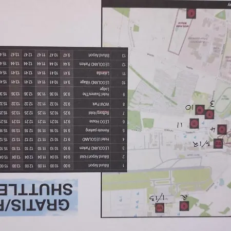 Flat, Heart Of Billund, 600m To Lego House, Close To Legoland, Lalandia, Airport, * 比隆